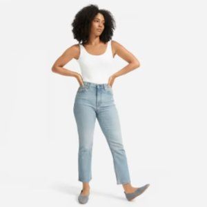 Everlane The Cheeky Bootcut Jean, Sunwashed Blue, 28
